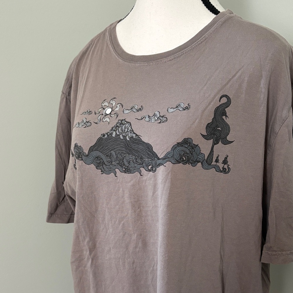 Eastern Mountain Sports Gray Organic Cotton T-Shirt